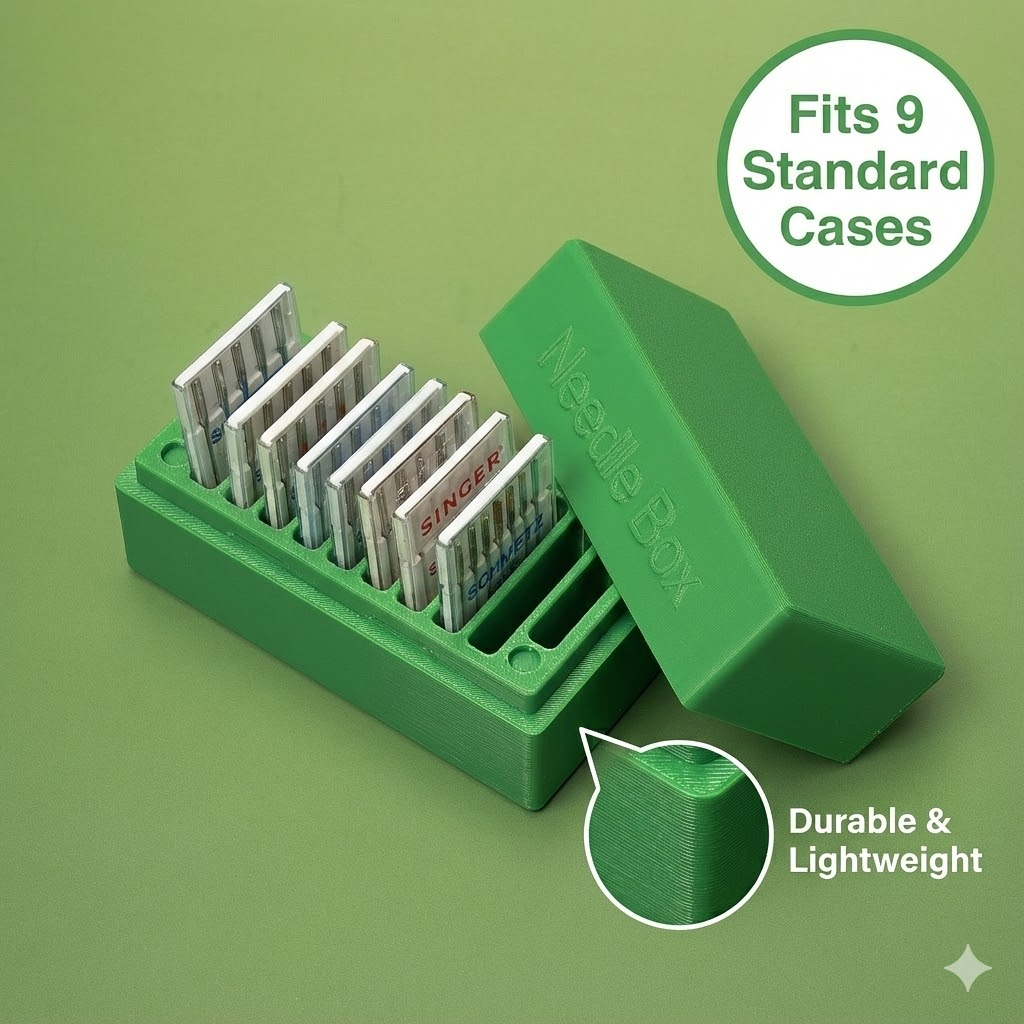 Craft Embellishment Storage - Étui organisateur d'aiguilles pour machine à