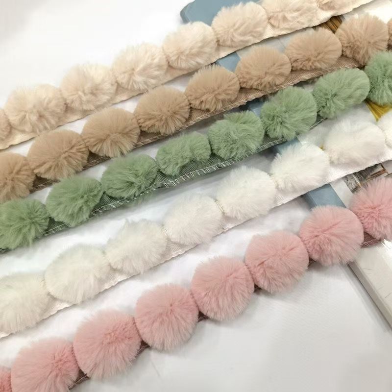 Fringe Ribbon Sewing - Ruban de 3 cm en fausse