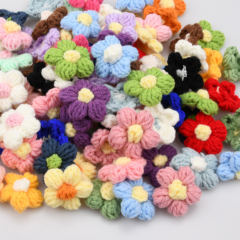 Appliques de fleurs à cinq pét - Craft Embellishment avis et prix
