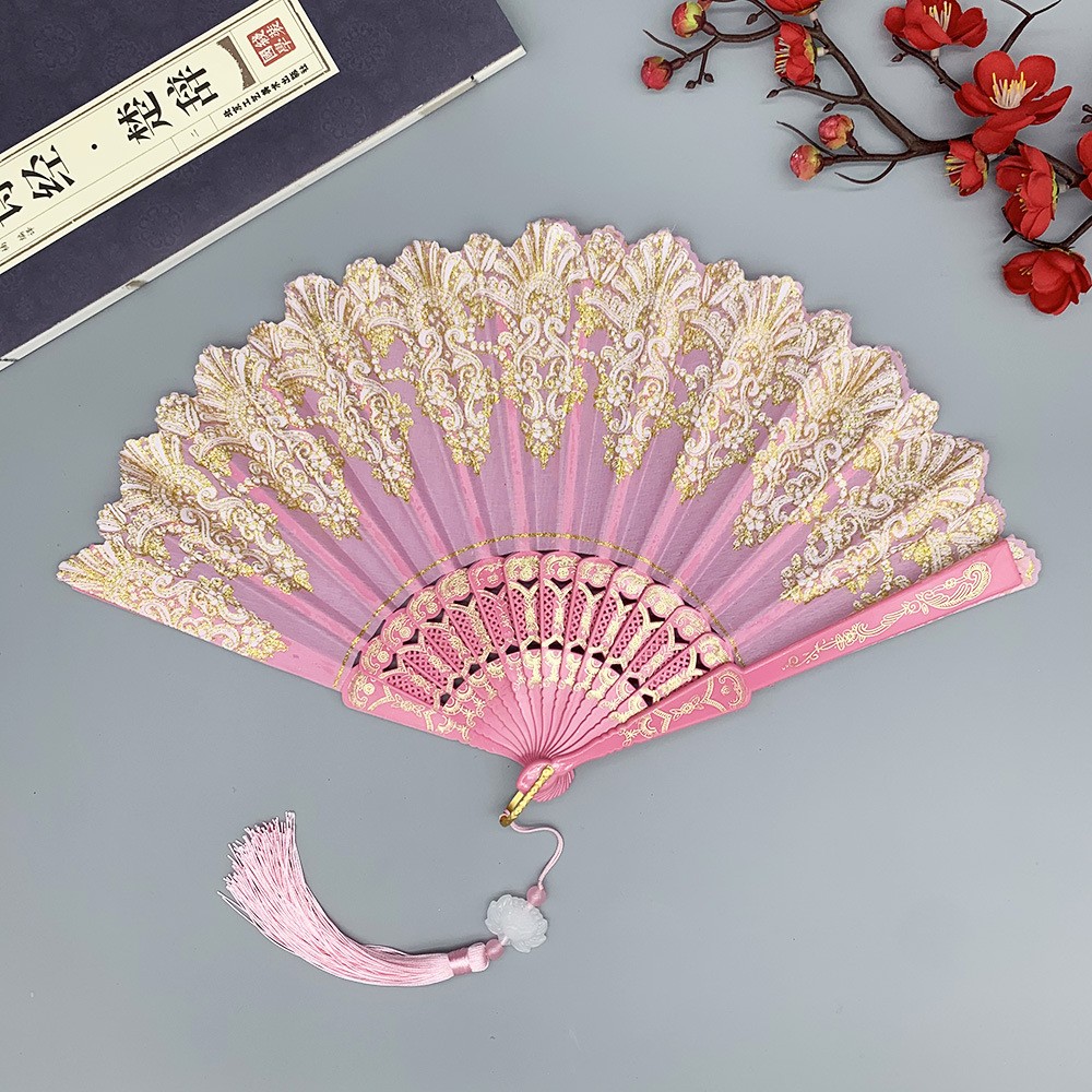 Éventail pliant rétro artisana - Tassel Fringe Trim avis et prix