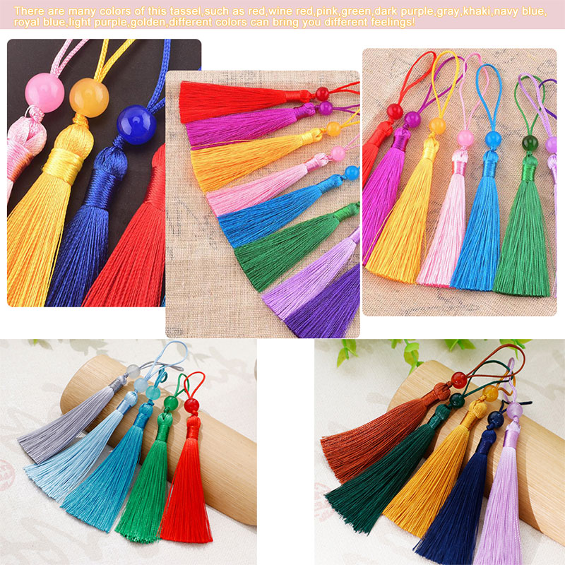 Glands perlés en Polyester, 5  - Beaded Trim Fringe avis et prix