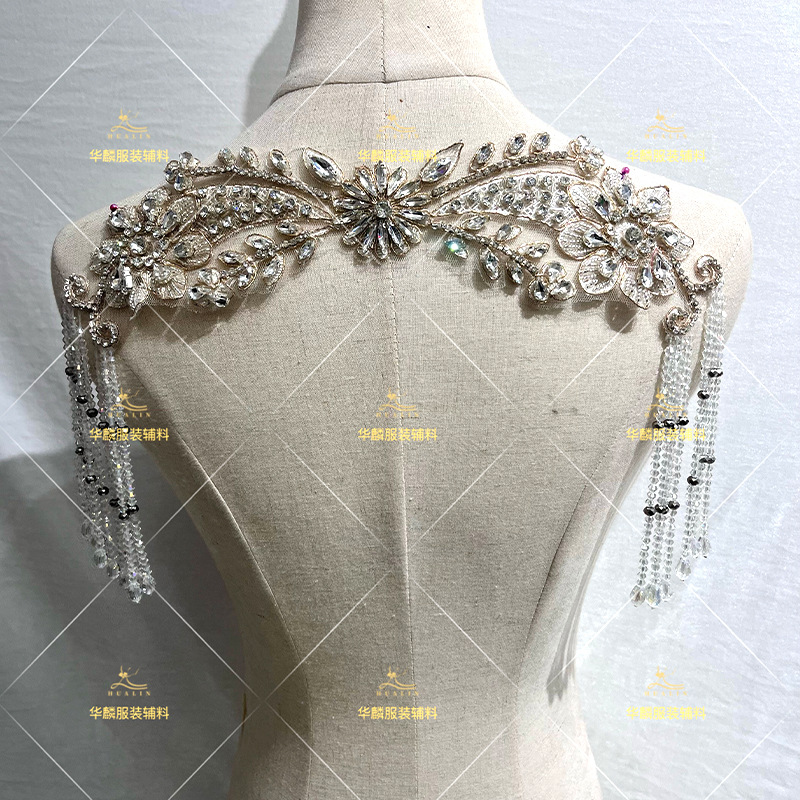 Garniture de franges perlées à - Beaded Trim Fringe avis et prix