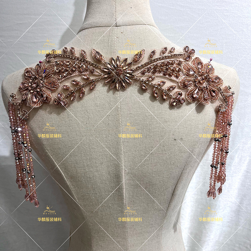 Garniture de franges perlées à - Beaded Trim Fringe avis et prix