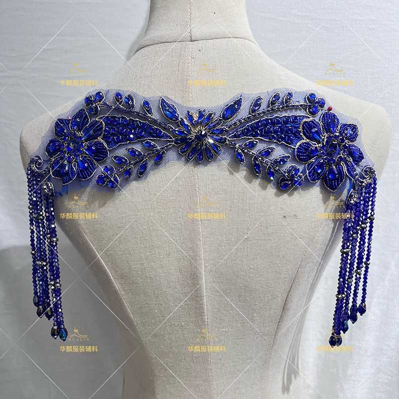 Garniture de franges perlées à - Beaded Trim Fringe avis et prix