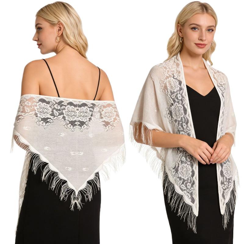 Écharpe de mariée à franges et - Tassel Fringe Trim avis et prix