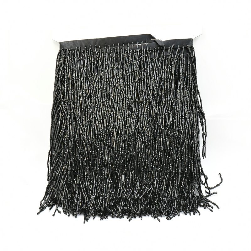 Frange perlée en verre de 10 c - Beaded Trim Fringe avis et prix