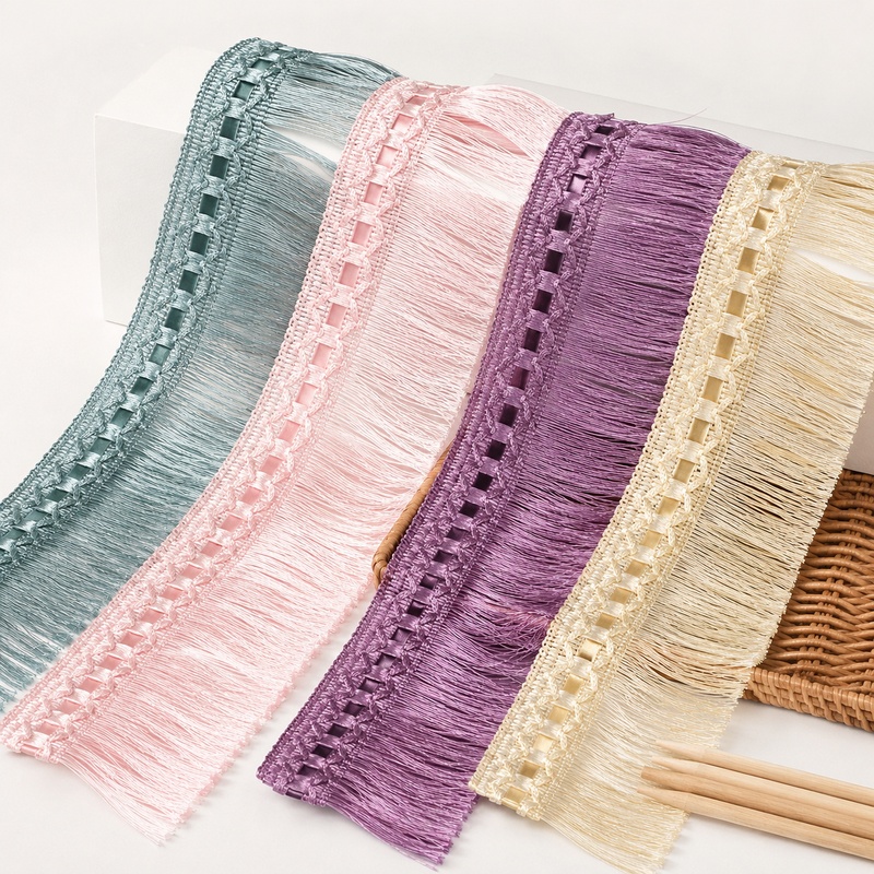 Ruban de dentelle à franges en - Fringe Ribbon Sewing avis et prix